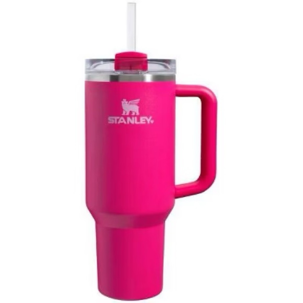 Stanley Pink Insulated Party Tumblers with Handles